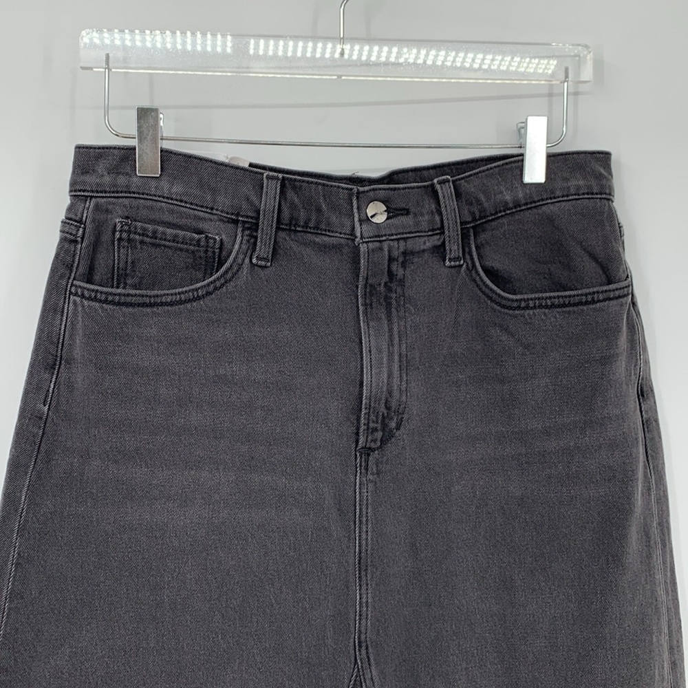 Joe's Jeans Tulie maxi denim jean skirt black a-line midi faded modest new 31 12 - Picture 3 of 6
